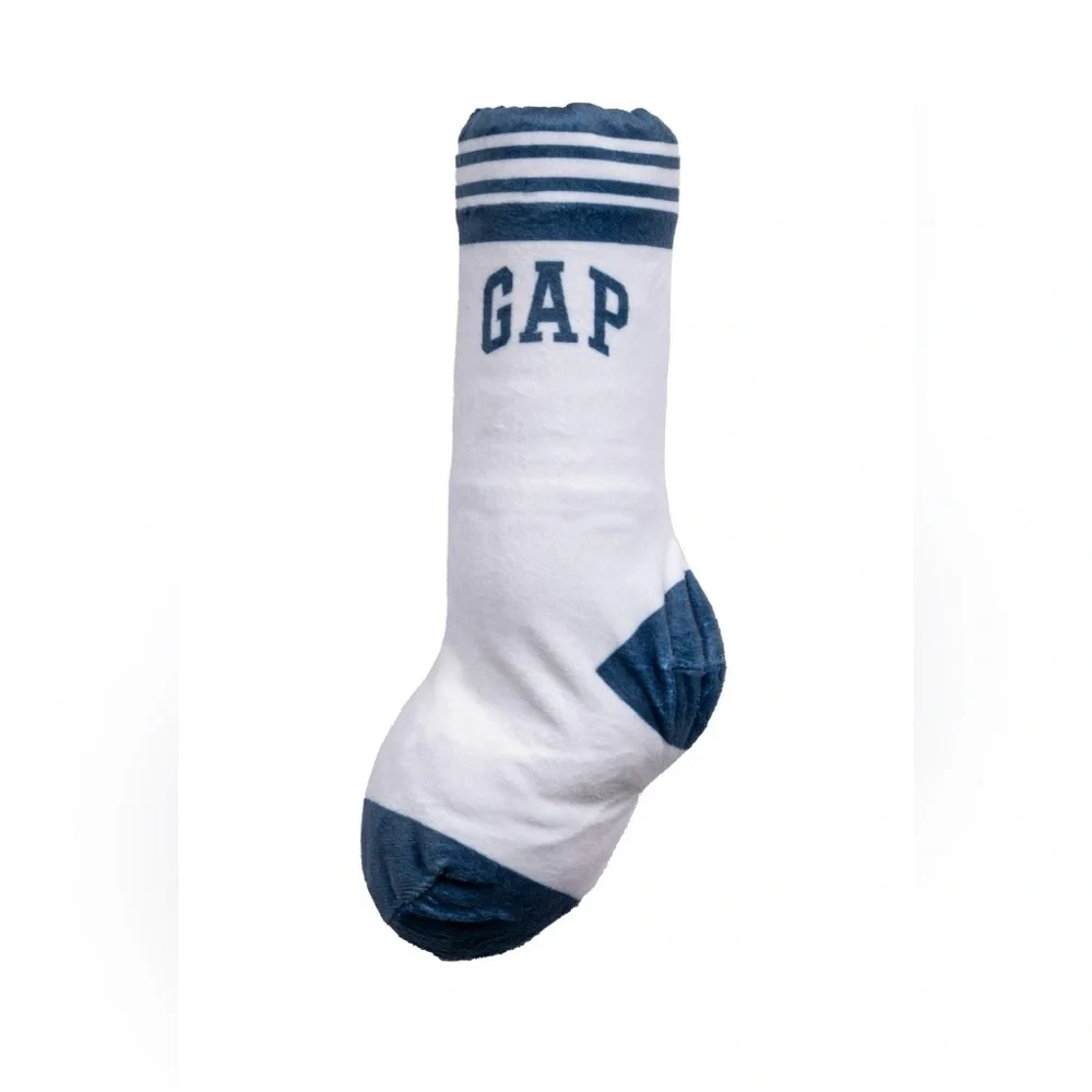 •NWT•Gap Pet Toy Plush Denim Bone Shaped Squeaker + Plush Sock with Water Bottle